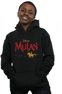 Толстовка с логотипом фильма «Мулан» Disney, черный