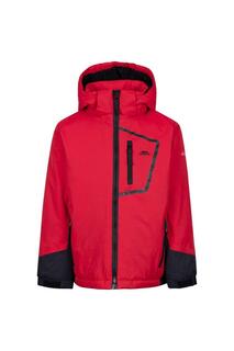 Куртка Elder с контрастной отделкой Trespass, красный
