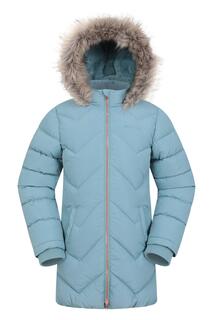 Водонепроницаемая куртка Galaxy, зимнее стеганое пальто Mountain Warehouse, зеленый