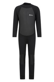 Полный гидрокостюм Неопреновый гидрокостюм для серфинга Mountain Warehouse, черный