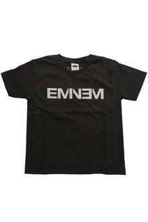 Хлопковая футболка с логотипом Eminem, серый