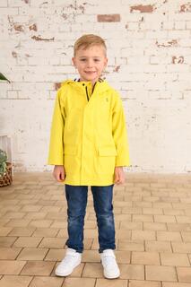 Макс водонепроницаемая куртка прорезиненная ветрозащитная Lighthouse Clothing, желтый