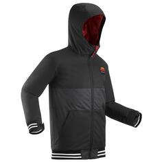 Детская бордовая куртка Decathlon Snb 100 Dreamscape, черный