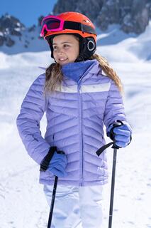 Водонепроницаемая лыжная куртка Frost II зимнее пальто с утепленным капюшоном Mountain Warehouse, фиолетовый