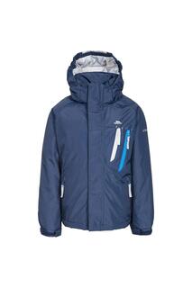 Специальная водонепроницаемая стеганая куртка Trespass, темно-синий