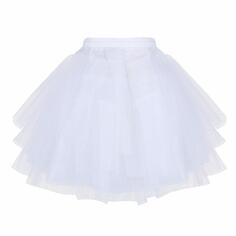 4-слойная нижняя юбка Cinda, белый