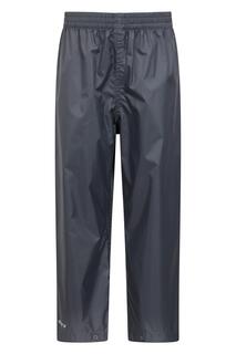 Водонепроницаемые брюки Pakka, дождевые брюки с проклеенными швами Mountain Warehouse, серый