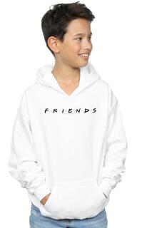 Толстовка с текстовым логотипом Friends, белый
