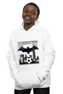 Толстовка с капюшоном Batman Football Gotham City DC Comics, белый