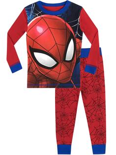 Пижама «Человек-паук» Плотно прилегает Marvel, красный