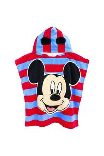Полотенце с капюшоном 3D Ears Mickey Mouse Disney, синий