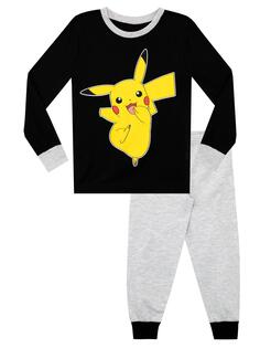 Облегающая пижама Пикачу Pokemon, черный Pokémon