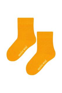 Носки из мериносовой шерсти для малышей | Теплые толстые носки на зиму Steven, желтый