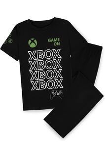 Пижамный комплект Xbox, черный