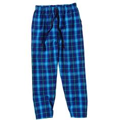 Пижамные брюки в клетку для мальчиков Bedlam, синий