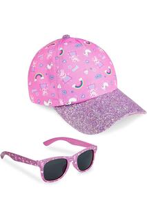 Кепка и солнцезащитные очки Peppa Pig, розовый