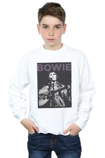 Толстовка с плакатом «Рок» David Bowie, белый