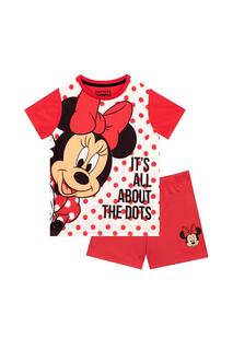 Короткая пижама Минни Маус Disney, красный
