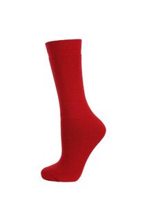 Трубчатые роскошные носки для лыжных трубок Trespass, красный
