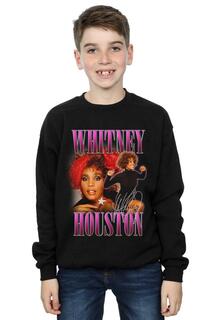 Толстовка Signature Homage Whitney Houston, черный