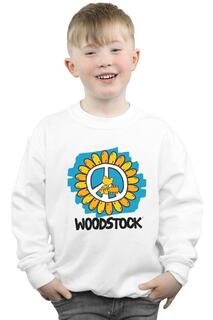 Толстовка «Цветочный мир» Woodstock, белый