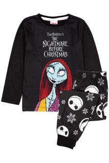 Пижамный комплект Nightmare Before Christmas, черный