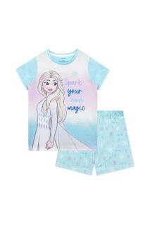 Короткая пижама «Холодное сердце Эльзы» Disney, синий