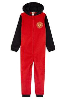 Комбинезон-пижама для дома Manchester United FC, красный