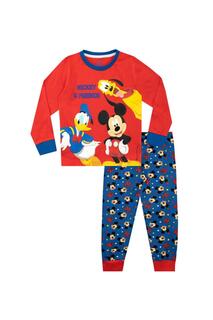 Микки Маус Дональд Дак и пижама Плутона Disney, красный