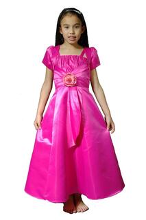 Атласное платье молодой подружки невесты Cinda, фиолетовый