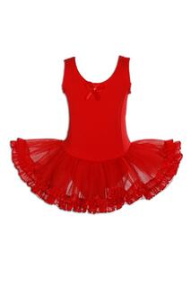 Балетное танцевальное платье-пачка Cinda, красный