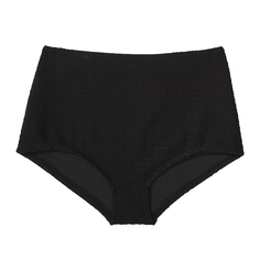 Плавки бикини Victoria&apos;s Secret Swim Mix &amp; Match Boyshort Fishnet, черный