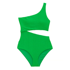 Купальник Victoria&apos;s Secret Swim Monokini One-Piece Fishnet, зеленый
