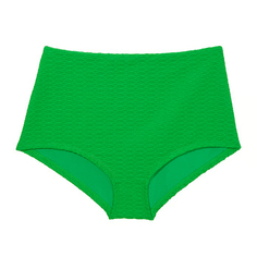 Плавки бикини Victoria&apos;s Secret Swim Mix &amp; Match Boyshort Fishnet, зеленый
