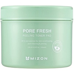 Тоник-пилинг Pore Fresh с пилинговыми подушечками Aha, Bha и Pha, 60 подушечек, Mizon