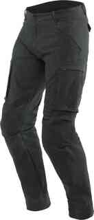 Боевые мотоциклетные текстильные брюки Dainese, черный