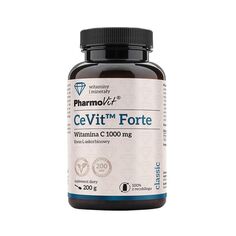 Порошок витамина С Pharmovit Cevit Forte Witamina C 1000 mg Proszek, 200 гр