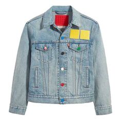 Куртка Levis Unisex Leisure Time Denim Jacket Blue, синий