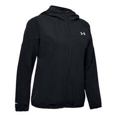 Куртка Under Armour Woven Branded Sport Coat Black, черный