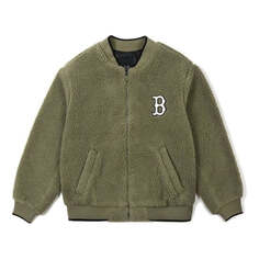 Куртка MLB Boston Red Sox lamb&apos;s wool Jacket Unisex Khaki, хаки