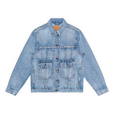 Куртка Men&apos;s Levis lapel Denim Jacket Denim Blue, синий