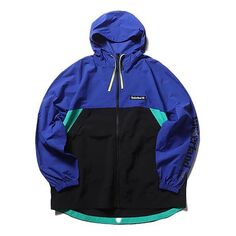 Куртка Men&apos;s Timberland Splicing hooded Zipper Jacket Blue, синий