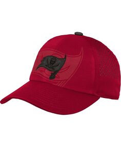 Красная регулируемая кепка Tampa Bay Buccaneers для мальчиков и девочек Big Boys and Girls Outerstuff, красный