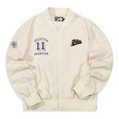 Куртка Fila FUSION Casual Sports Jacket Creamy White, цвет creamy