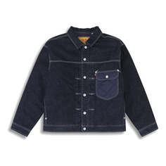Куртка Men&apos;s Levis Series Reversible Quilted Denim Dark Denim Blue Jacket, цвет tan