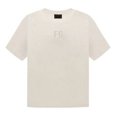 Футболка Fear of God the-seventh-collection FG Tee Vintage Concrete White, белый