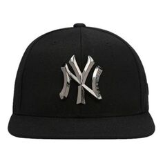 Кепка MLB Logo Baseball Cap Black, черный