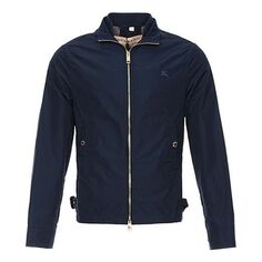 Куртка Burberry Waterproof Zipper Pilot Jacket Male Blue, синий