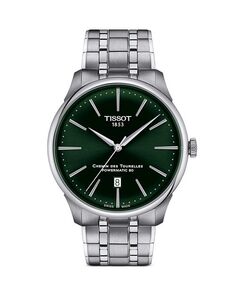 Часы Chemin des Tourelles Powermatic 80, 42 мм Tissot, цвет Green