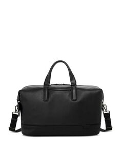 Кожаная спортивная сумка Nelson Tumi, цвет Black